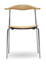 CH88T af Hans J. Wegner - Olie / Rustfrit stål / Eg - Jacobsen Plus