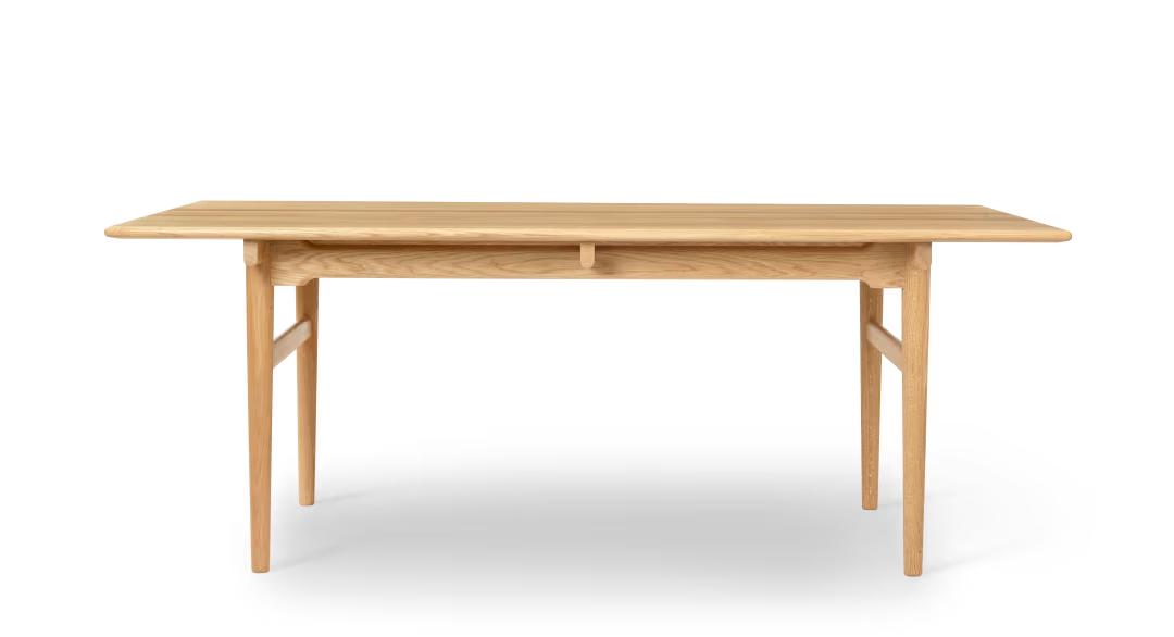 CH327 spisebord, 190 cm eg olie af Hans J. Wegner - 1 - Jacobsen Plus