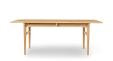 CH327 spisebord, 190 cm eg olie af Hans J. Wegner - 1 - Jacobsen Plus