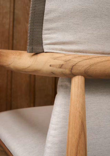 CU E008 hynde til Embrace havestol fra Carl Hansen & Søn - Liso Life Oat 1760 - Jacobsen Plus