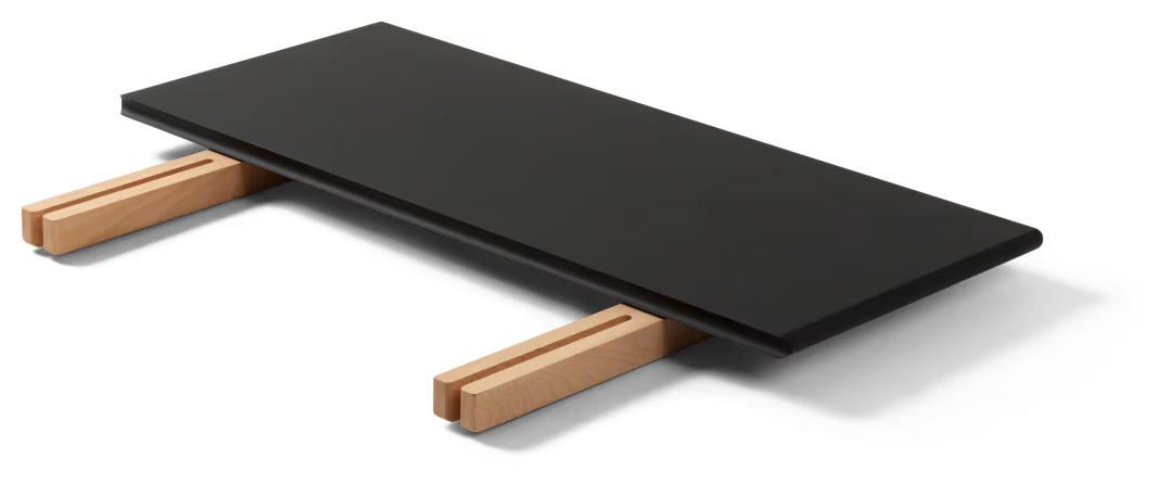 CH327T Tillægsplade fra Carl Hansen & Søn - Sort - Jacobsen Plus