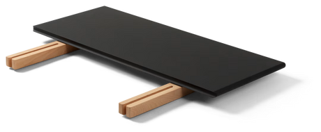 CH327T Tillægsplade fra Carl Hansen & Søn - Sort - Jacobsen Plus