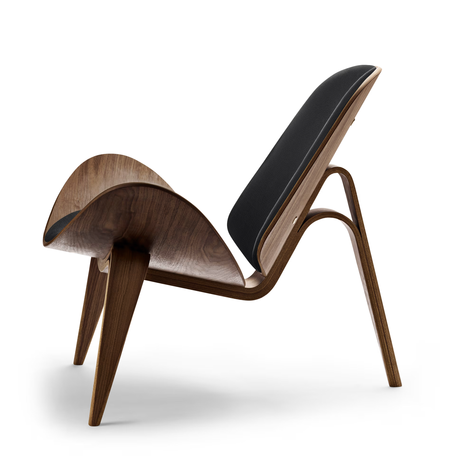 CH07 Skalstol, valnød olie/Thor 301 af Hans J. Wegner