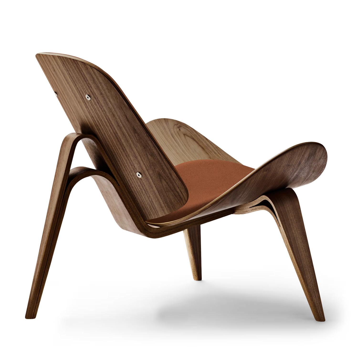 CH07 Skalstol, valnød olie/Thor 307 af Hans J. Wegner