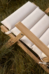 Udendørs loungesæt i teak med 1 BM5868 sidebord og 2 BM5568 Dækstole inkl. hynder fra Carl Hansen & Søn - 3 - Jacobsen Plus