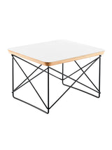 LTR Occasional Table fra Vitra - Hvid laminat / Sort stel - Jacobsen Plus