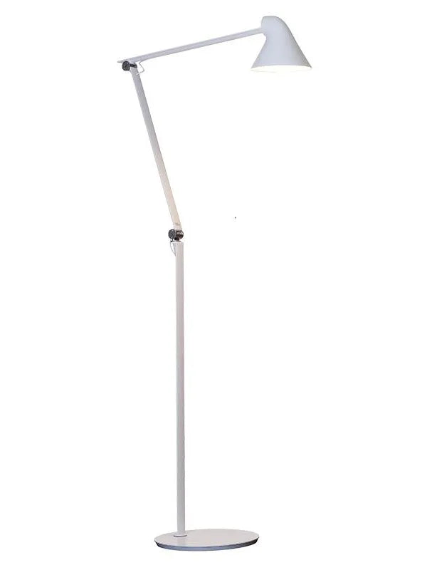 NJP gulvlampe fra Louis Poulsen - Hvid - Jacobsen Plus