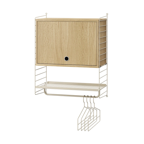 Hallway V, entréreol fra String Furniture - Beige - eg - Jacobsen Plus