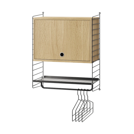 Hallway V, entréreol fra String Furniture - Sort - eg - Jacobsen Plus