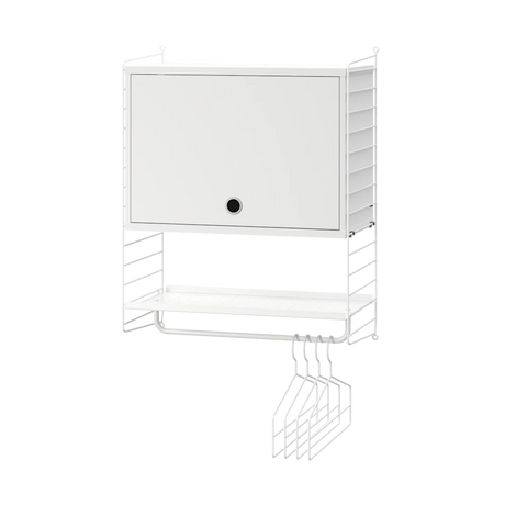 Hallway V, entréreol fra String Furniture - Hvid - hvid - Jacobsen Plus