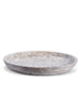 Hyben Fad, silver travertin fra Wabi Sabi Nordic