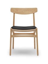 Sædehynde til CH23 fra Carl Hansen & Søn - Sort - Jacobsen Plus