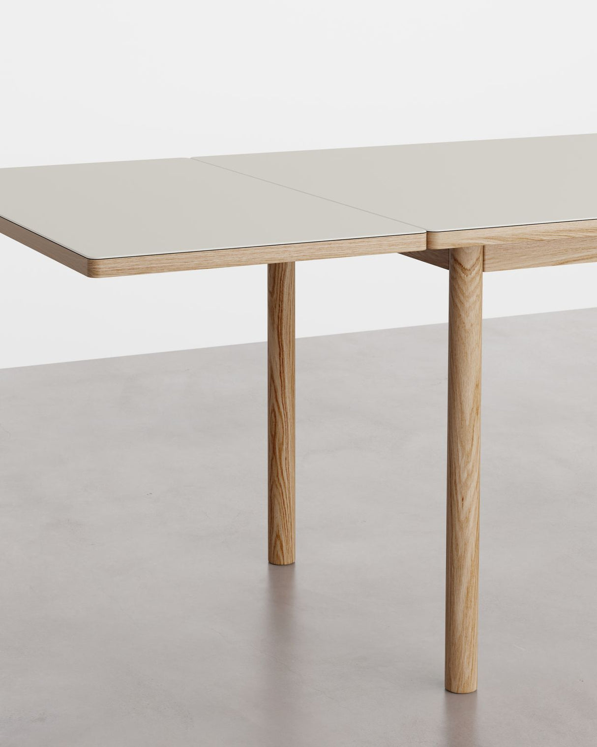 ESSENTIAL OAK tillægsplade 50x90 cm Mushroom, fra Tablelab - 2 - Jacobsen Plus