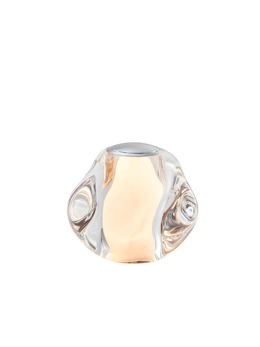 ICE BALL Portable Bordlampe, krom fra Loom Design