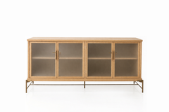 Dowry II kabinet, eg, frosted glass fra Stellar Works