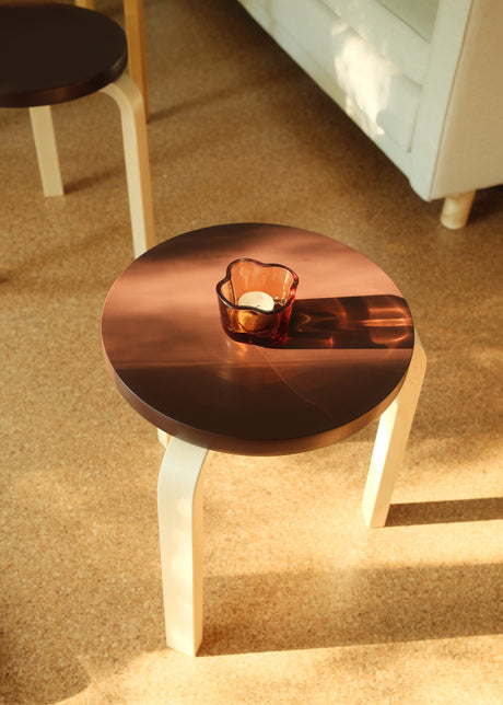 Limited Edition Stool 60, Mahogany Brown fra Artek - 2 - Jacobsen Plus