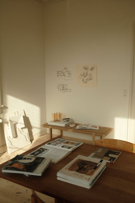 BM0489L Table Bench Special Edition, eg sæbe papirflet af Børge Mogensen - 4 - Jacobsen Plus