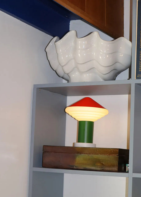 Whipped Portable Table Lamp, luminous orange fra LEO Objects - 2 - Jacobsen Plus