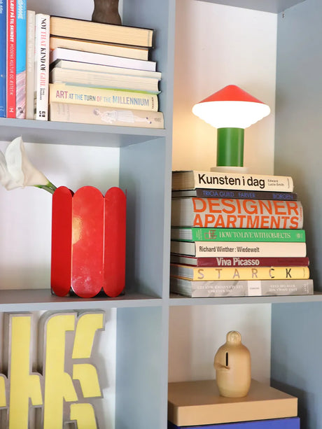 Whipped Portable Table Lamp, luminous orange fra LEO Objects - 4 - Jacobsen Plus