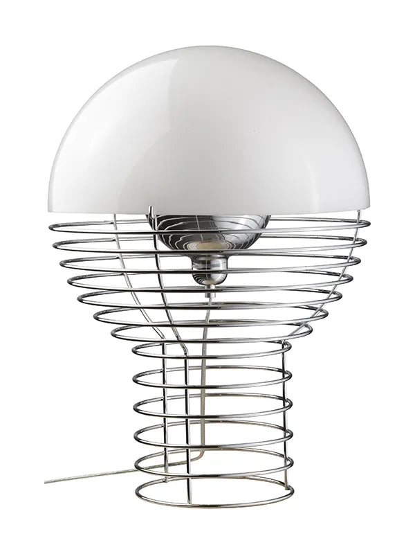 Wire bordlampe af Verner Panton - Hvid Ø: 40 cm - Jacobsen Plus
