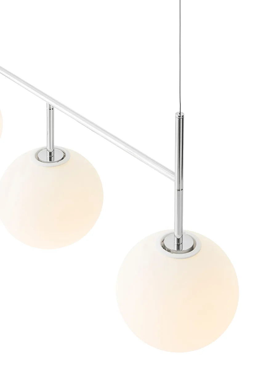 TR Bulb Suspension Frame, polished steel fra Audo Copenhagen