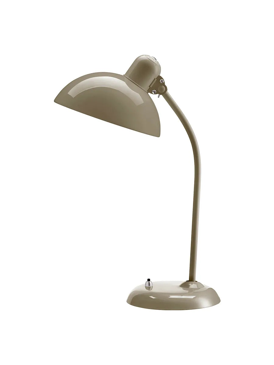 Kaiser Idell Bordlampe, kipbar fra Fritz Hansen - Olive Green - Jacobsen Plus