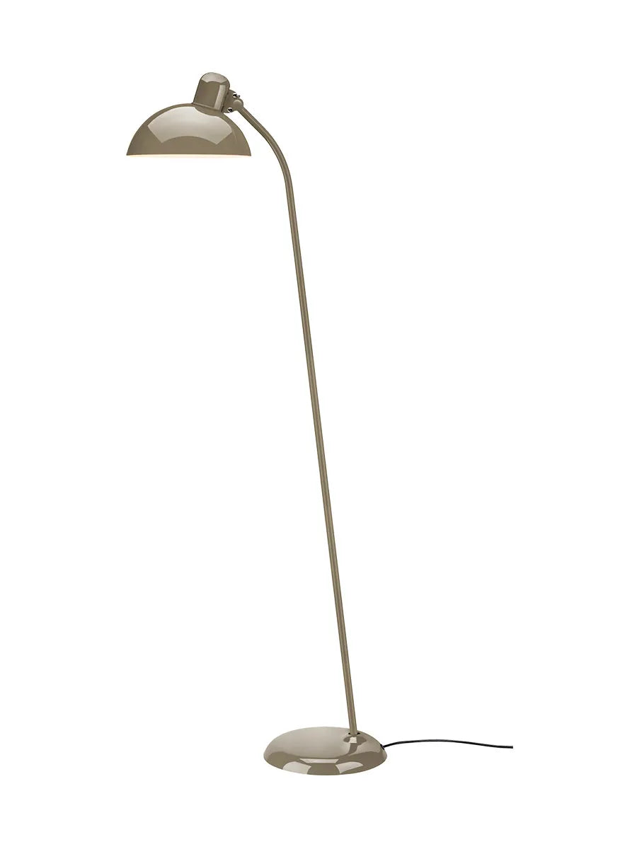 Kaiser Idell Gulvlampe, kipbar fra Fritz Hansen - Kipbar / Olive Green - Jacobsen Plus