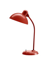 Kaiser Idell Bordlampe, kipbar fra Fritz Hansen - Venetian Red - Jacobsen Plus