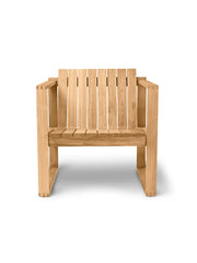 BK11 udendørs loungestol i teak fra Carl Hansen & Søn