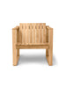 BK11 udendørs loungestol i teak fra Carl Hansen & Søn