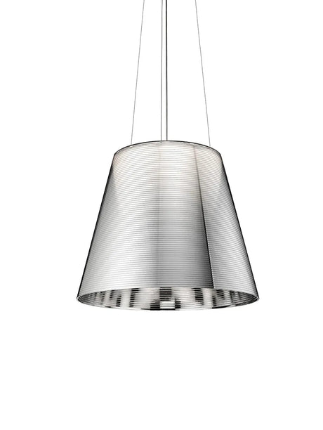KTribe S3 Pendel fra Flos - Aluminiseret sølv - Jacobsen Plus