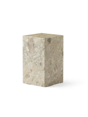 Plinth Tall Sand Kunis Breccia marmor fra Audo Copenhagen