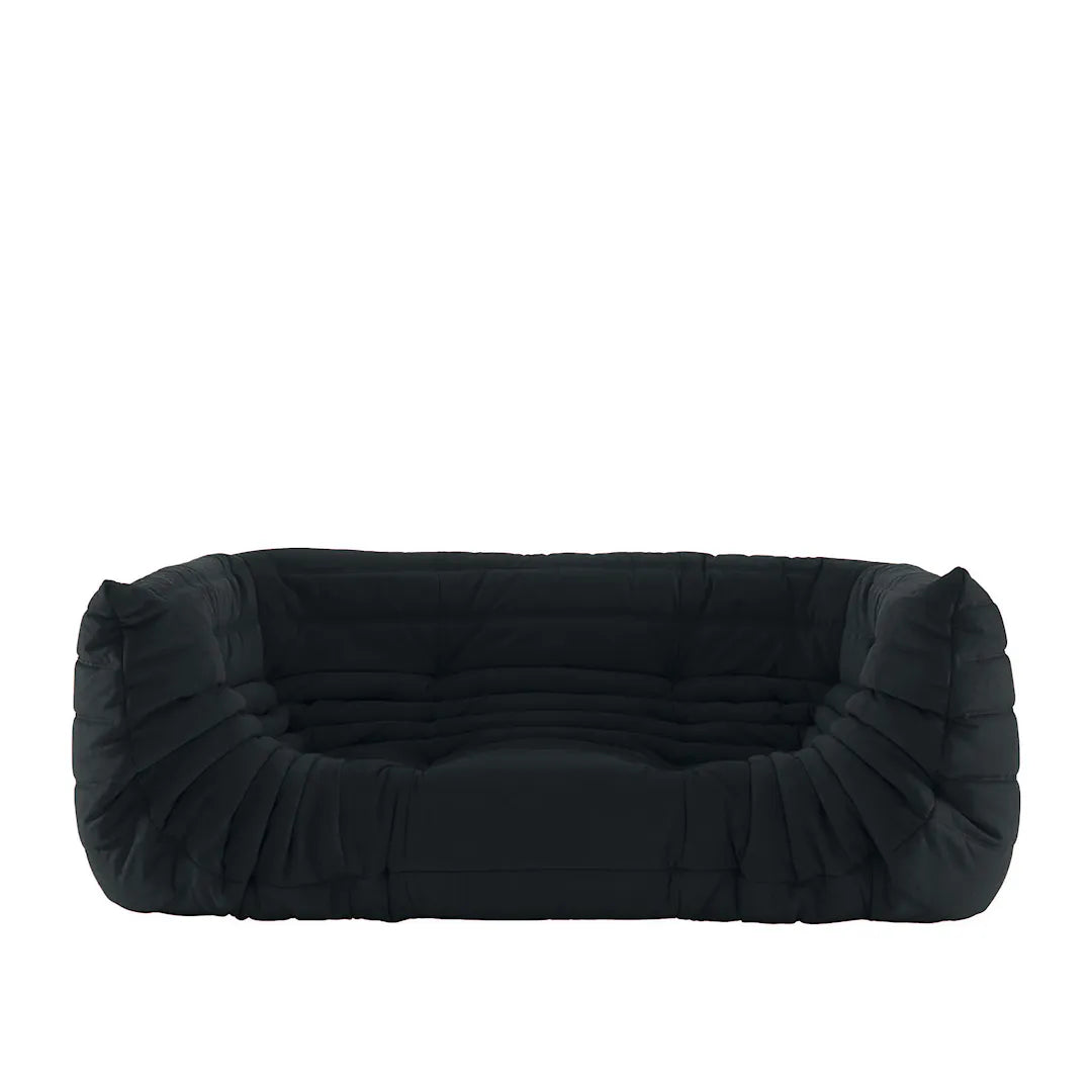 Togo Medium Sofa fra Lignet Roset - Kyoto Noir 5291 - Jacobsen Plus