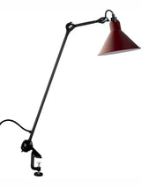 Nr. 201 bordlampe fra Lampe Gras - Sort stel / Rød - Jacobsen Plus