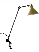 Nr. 201 bordlampe fra Lampe Gras - Sort stel / Gul - Jacobsen Plus