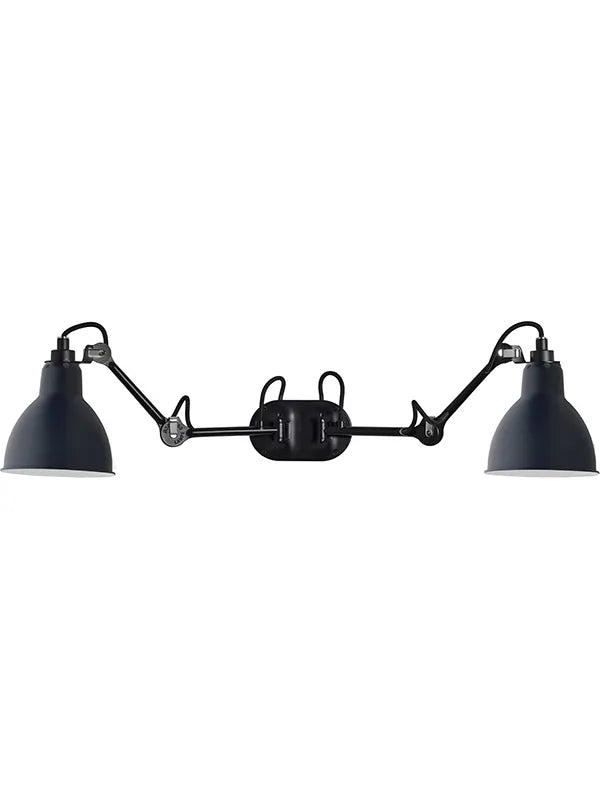 Nr. 204 Dobbelt Væglampe fra Lampe Gras - Blå - Jacobsen Plus