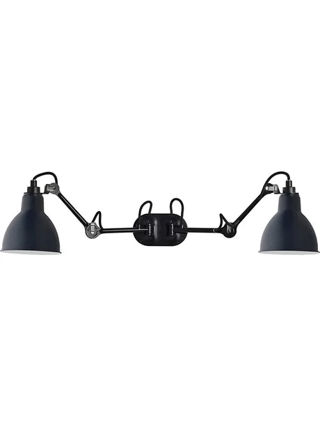 Nr. 204 Dobbelt Væglampe fra Lampe Gras - Blå - Jacobsen Plus