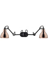 Nr. 204 Dobbelt Væglampe fra Lampe Gras - Kobber - Jacobsen Plus