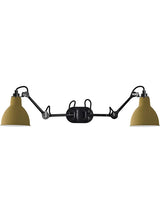 Nr. 204 Dobbelt Væglampe fra Lampe Gras - Gul - Jacobsen Plus