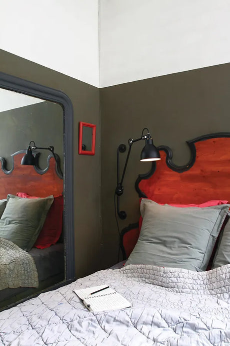 Nr. 210 væglampe fra Lampe Gras - Sort - Jacobsen Plus