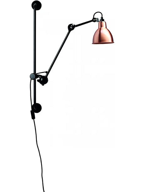 Nr. 210 væglampe fra Lampe Gras - Kobber - Jacobsen Plus