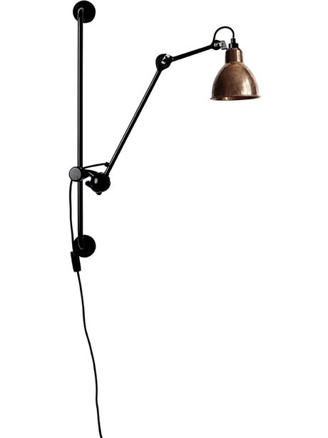 Nr. 210 væglampe fra Lampe Gras - Rå kobber - Jacobsen Plus