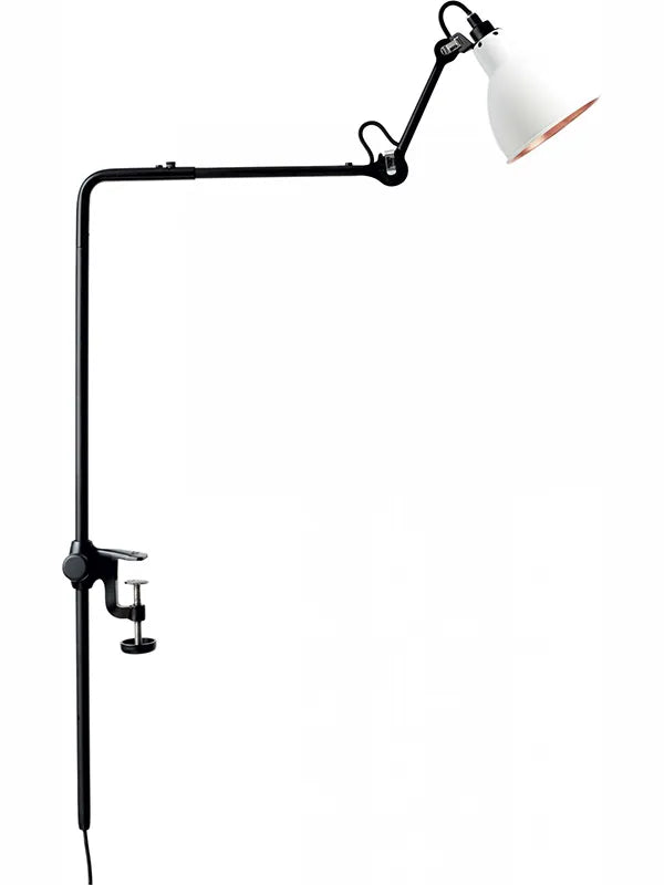 Nr. 226 bordlampe fra Lampe Gras - Mathvid-kobber inderside - Jacobsen Plus