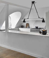 Nr. 302 dobbelt loftlampe fra Lampe Gras - 2 - Jacobsen Plus