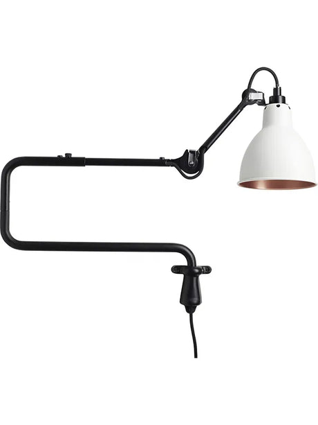 Nr. 303 væglampe fra Lampe Gras - Mathvid-kobber inderside - Jacobsen Plus