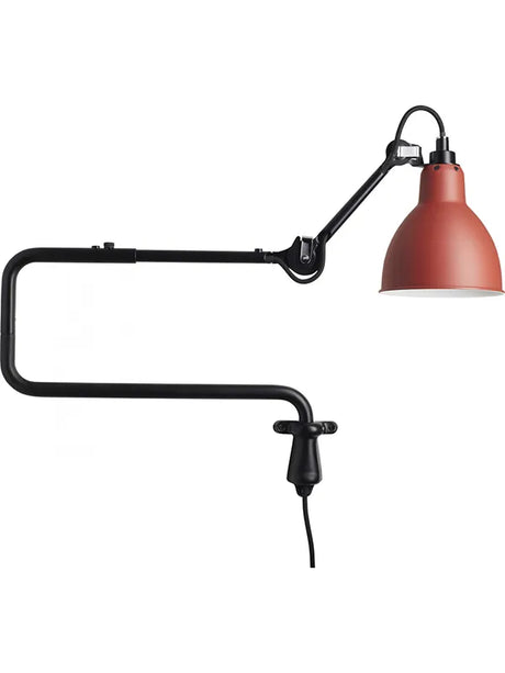 Nr. 303 væglampe fra Lampe Gras - Rød - Jacobsen Plus