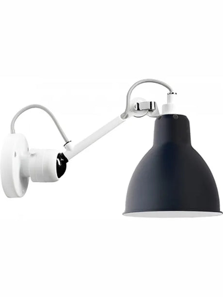 Nr. 304 væglampe fra Lampe Gras - Hvidt stel / Blå - Jacobsen Plus