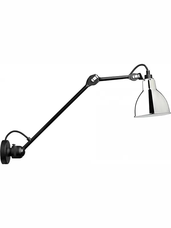 Nr. 304 L40 væglampe fra Lampe Gras - Sort stel / Krom - Jacobsen Plus