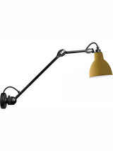Nr. 304 L40 væglampe fra Lampe Gras - Sort stel / Gul - Jacobsen Plus
