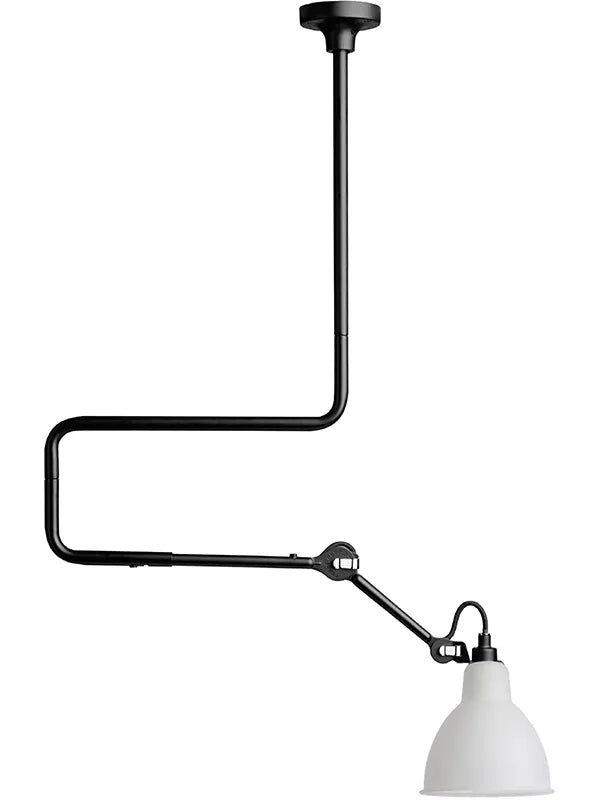 Nr. 312 loftlampe fra Lampe Gras - Matteret glas - Jacobsen Plus